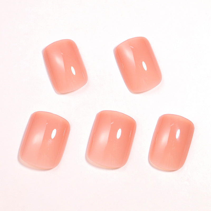 Glatte Finish Press-On Nail Set Brehn