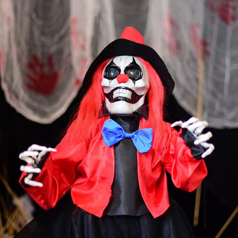 Creepy Clown Skeleton Dekoration Brehn