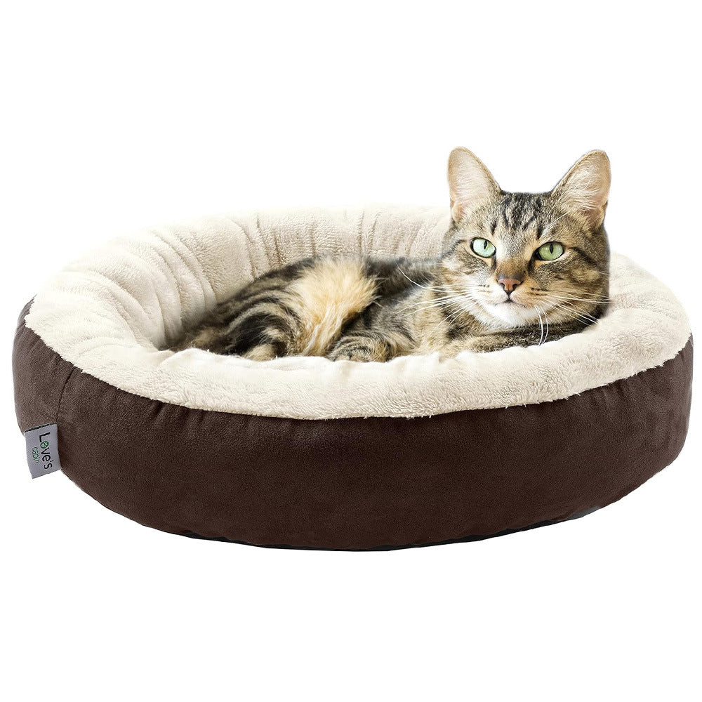 Gemütliches Katzen Brehn Bett