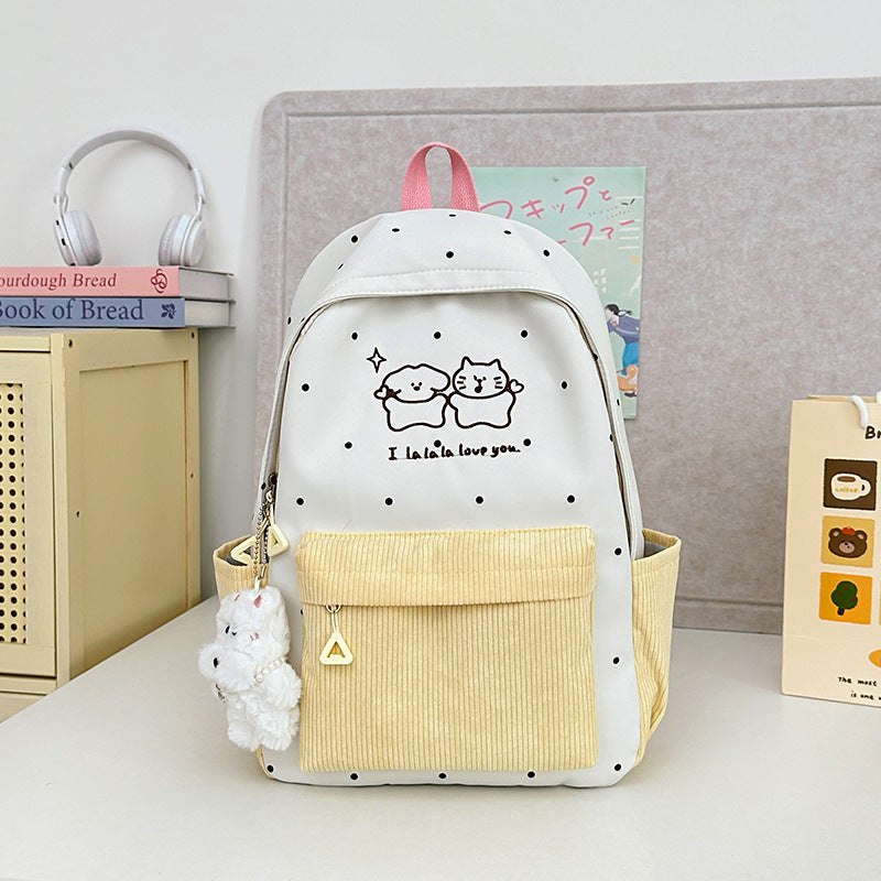 Süßer Tierdruck Schul Rucksack