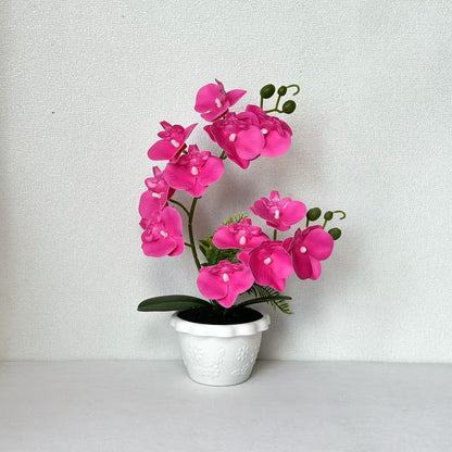 Elegante Künstliche Orchideen Blumenarrangement für die Innendekoration Zuhause