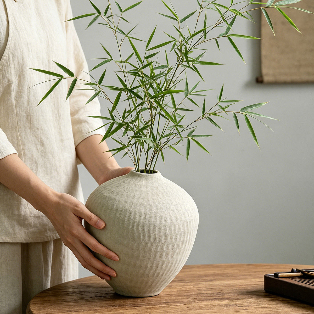 Dekorative Keramikvase Brehn