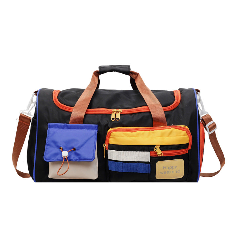 Bunter Mehrfach-Taschen Reise Duffle Bag