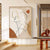 Linienkunst Leinwand Wanddruck