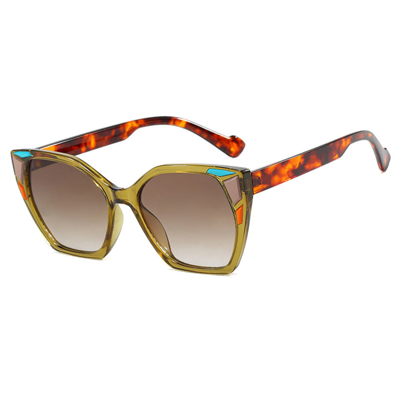 Damen modische Geometrische Designerbrille Brehn