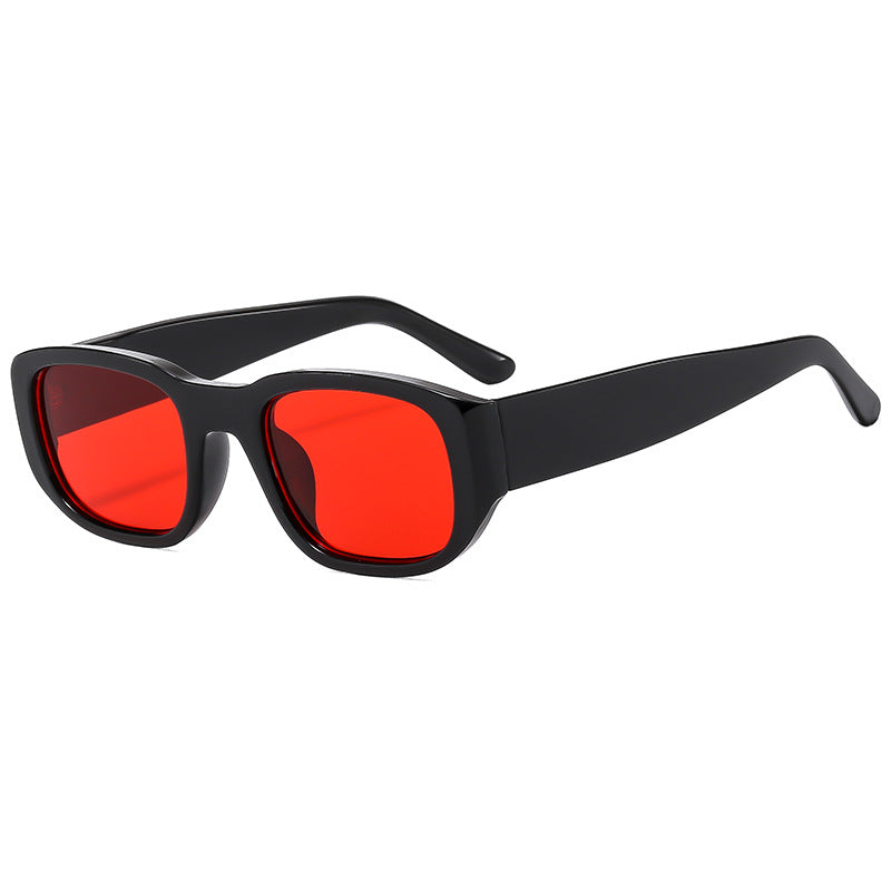 Ultra-schlanke quadratische Rahmen-Sonnenbrille