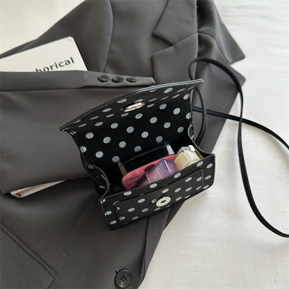 Stylische Punktemuster-Handtasche