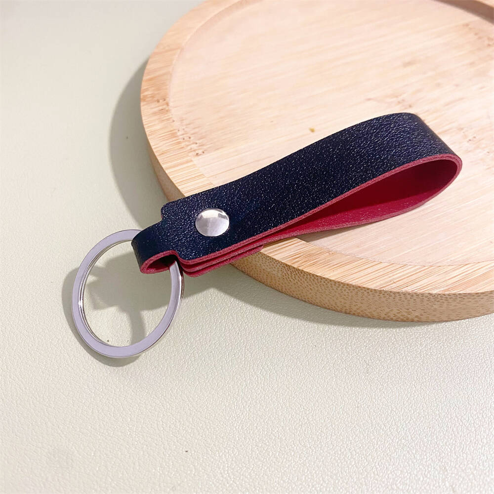 Stylischer Leder-Schlüsselanhänger Brehn