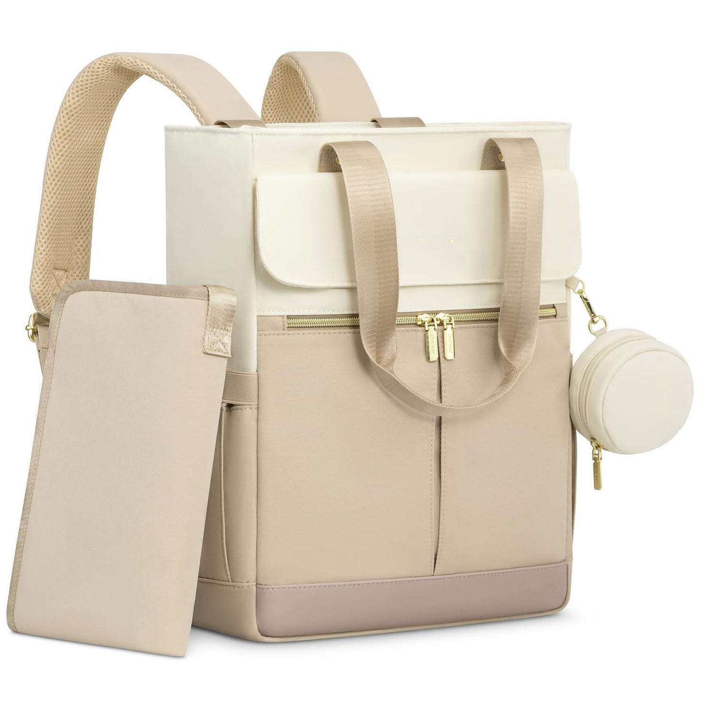 Unisex multifunktionale Handtasche mit abnehmbarem Zubehör Brehn