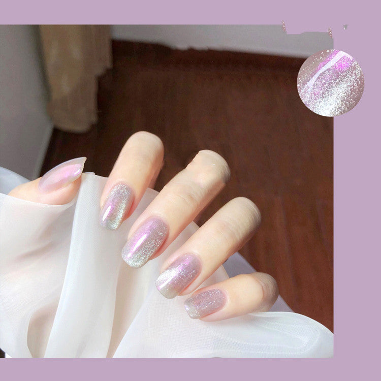 Schimmerndes Press-On Nagelset Brehn
