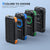 Multifunktionale Solar-Powerbank mit LED-Licht und Integriertem Ladekabel Brehn