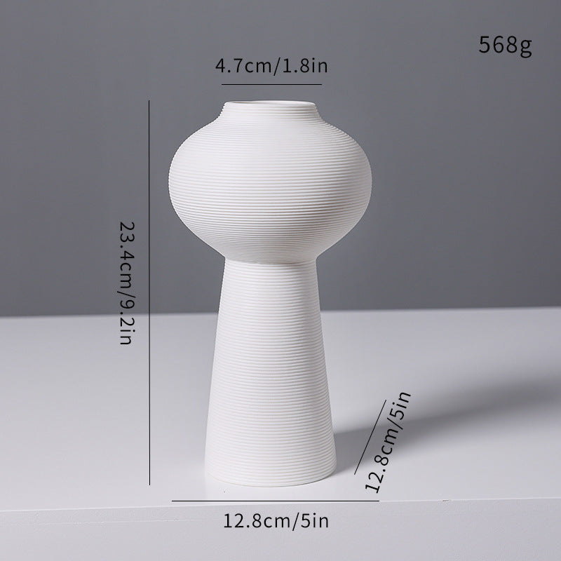 Strukturiert Modern Keramik Vase Brehn 1790368938