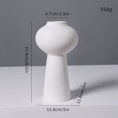 Strukturiert Modern Keramik Vase Brehn 1790368938