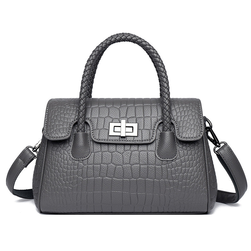 Elegante Doppelgriff-Handtasche Brehn