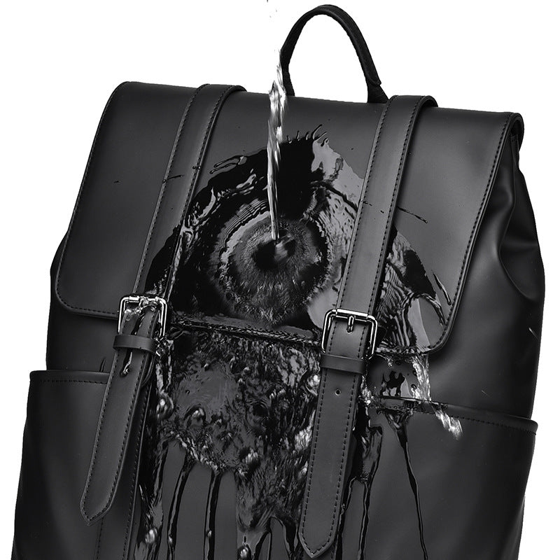 Stylischer und funktionaler Leder-Rucksack Brehn