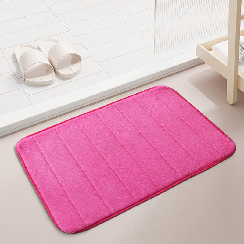 Weicher Plush-Badezimmerteppich Brehn