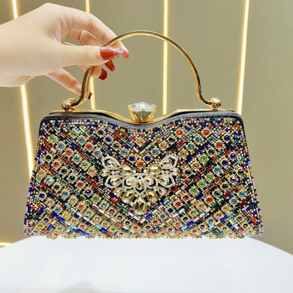 Dekorative Strass Abendtasche