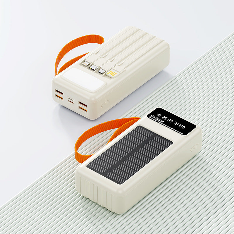 Solarbetriebene Powerbank Brehn