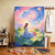 Traumhafte himmlische Malerei Leinwand Kunst Brehn