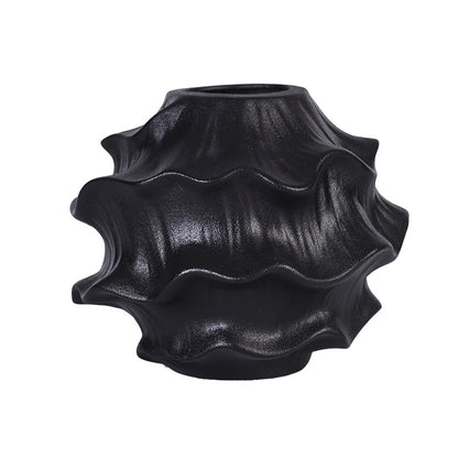 Dekorative Fluid-Shape Keramik Brehn