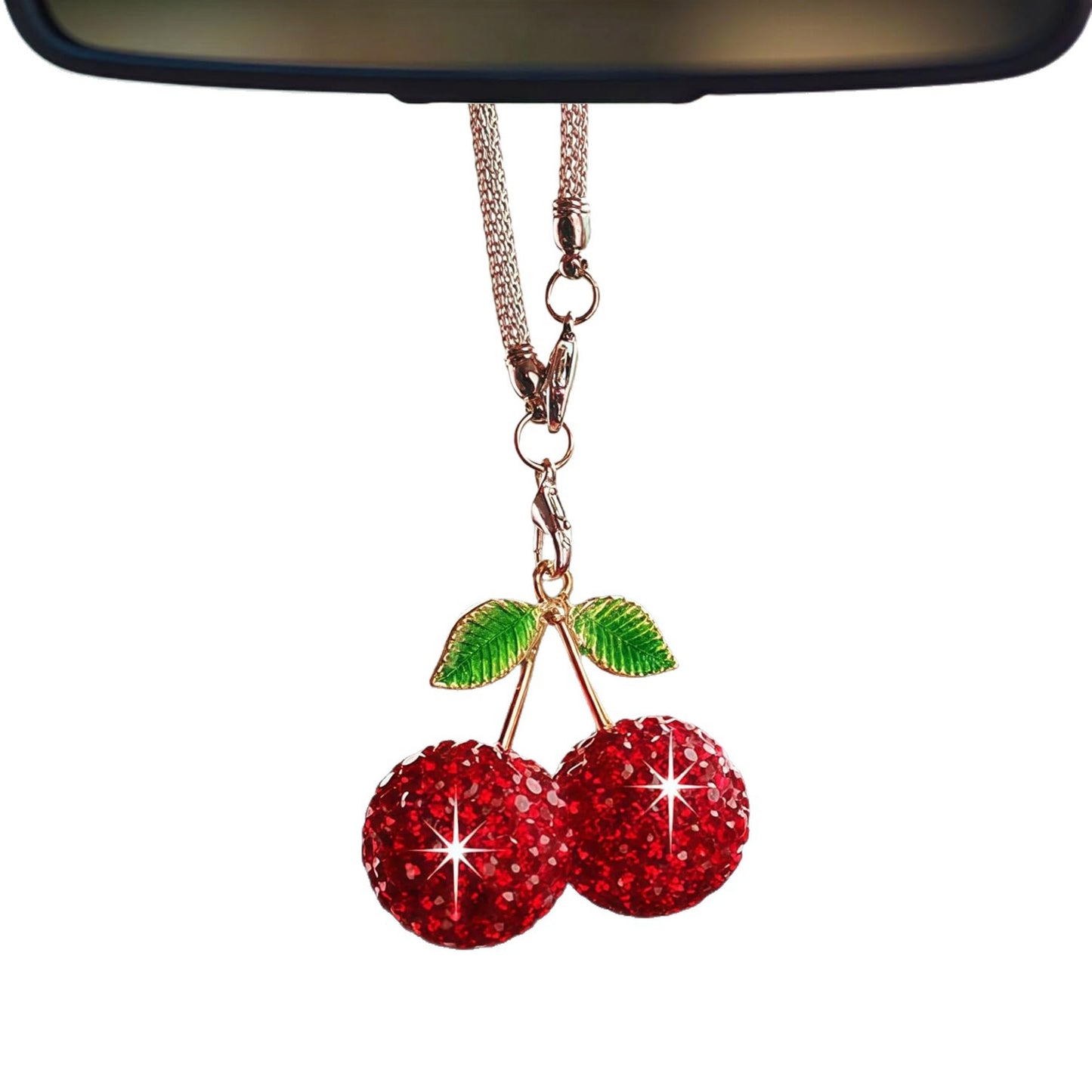 Sparkling Cherry Anhänger Halskette Brehn