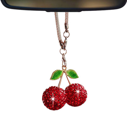 Sparkling Cherry Anhänger Halskette Brehn