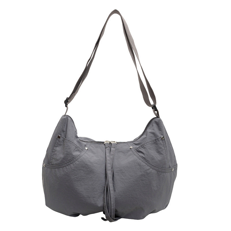 Lässige weiche Stoff Hobo Tasche Brehn 1786328585