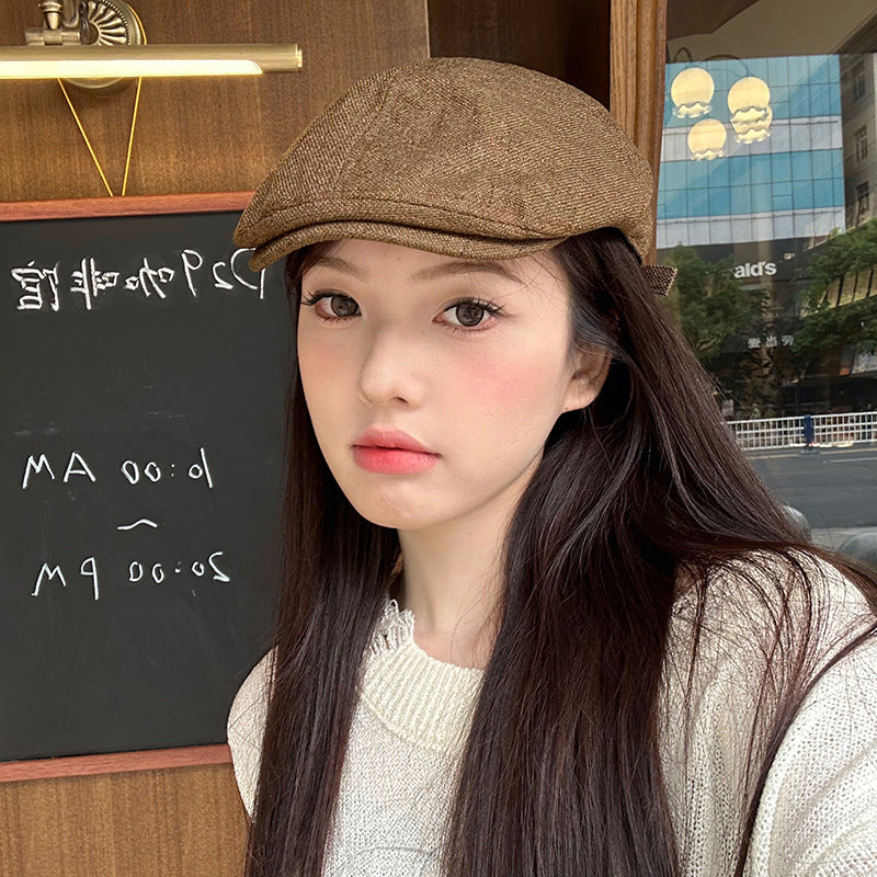 Elegante Vintage Newsboy Cap