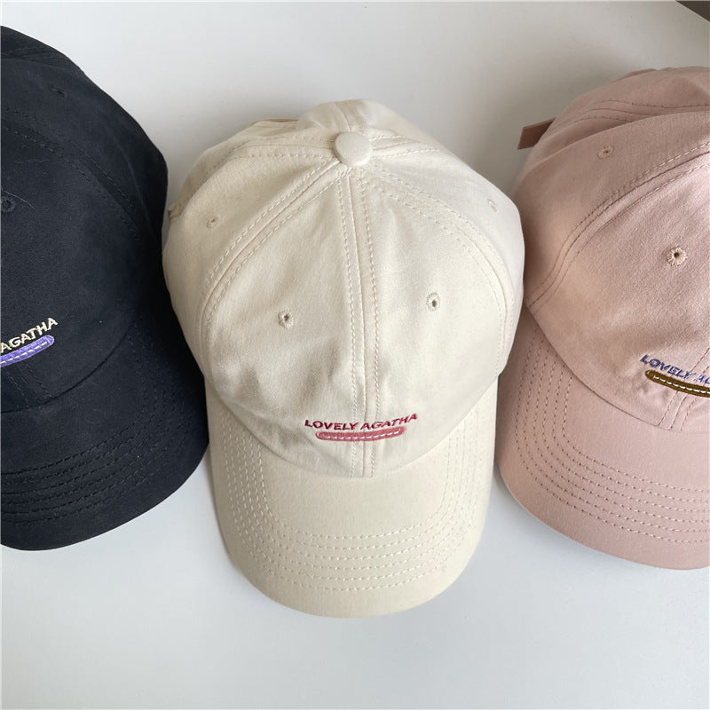 Damen Wildleder Bestickte Baseballmütze Brehn