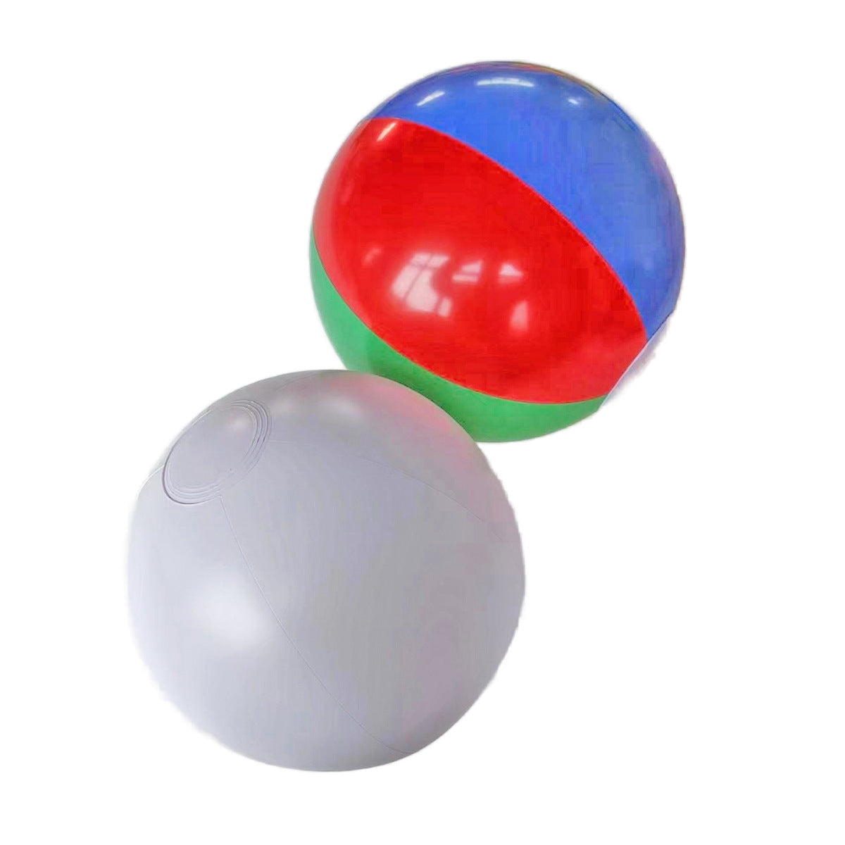 Unisex aufblasbarer Spielball mit verschiedenen Farbsegmenten Brehn