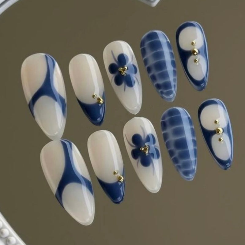 Künstlerisches Press-On Nagelset Brehn 1787294162