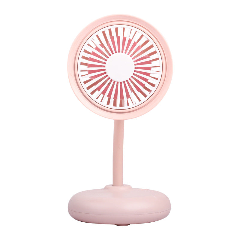 Damen tragbarer Tischventilator mit neigbarer Kopf und sanfter Windregelung Brehn