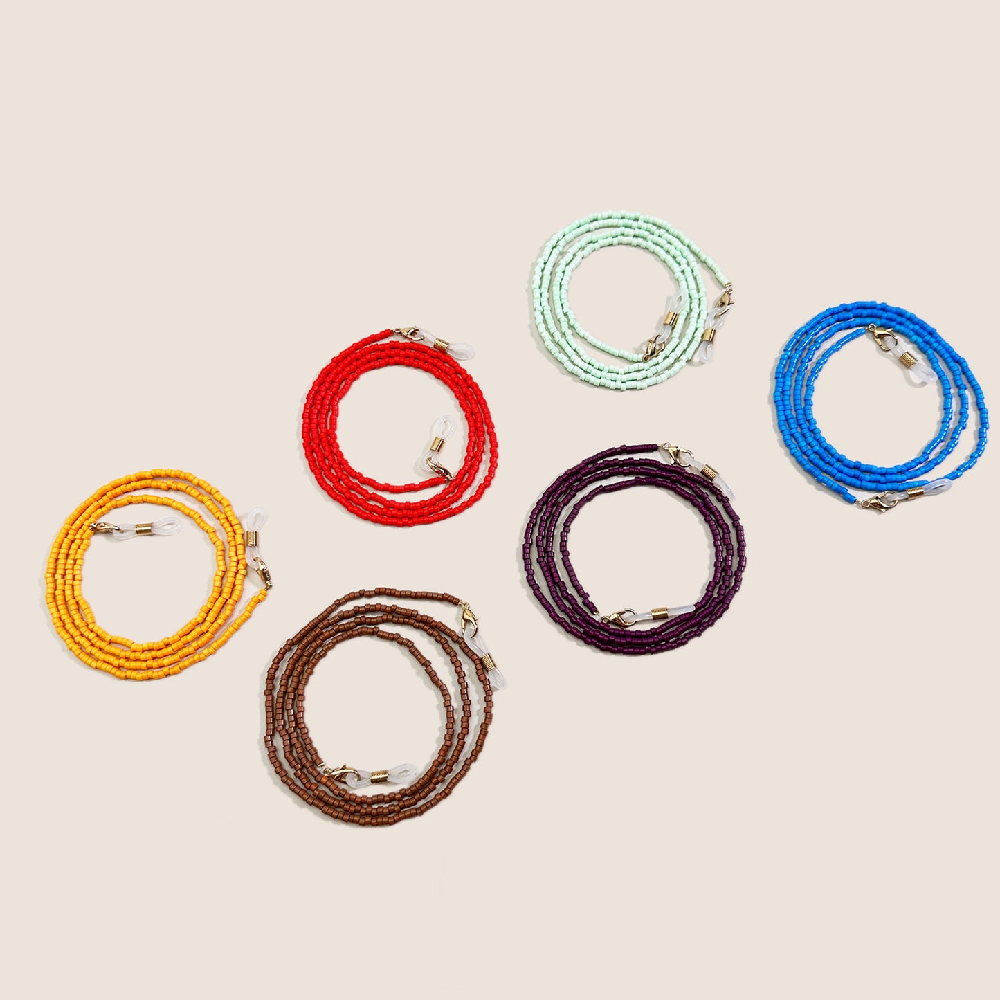 Beaded Eyewear Retainer Chain Brehn