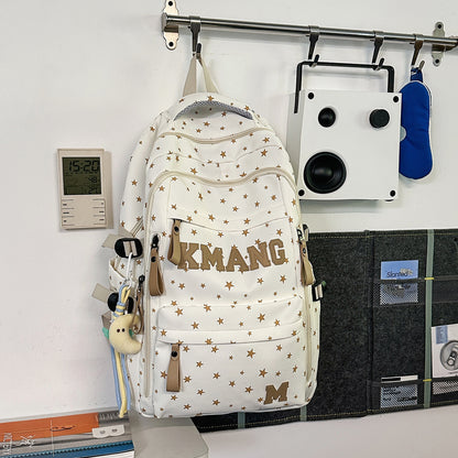 Trendiger Sternmuster-Rucksack Brehn