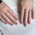 Künstlerisches Nageldesign Press-On Set mit Kristallakzenten Brehn