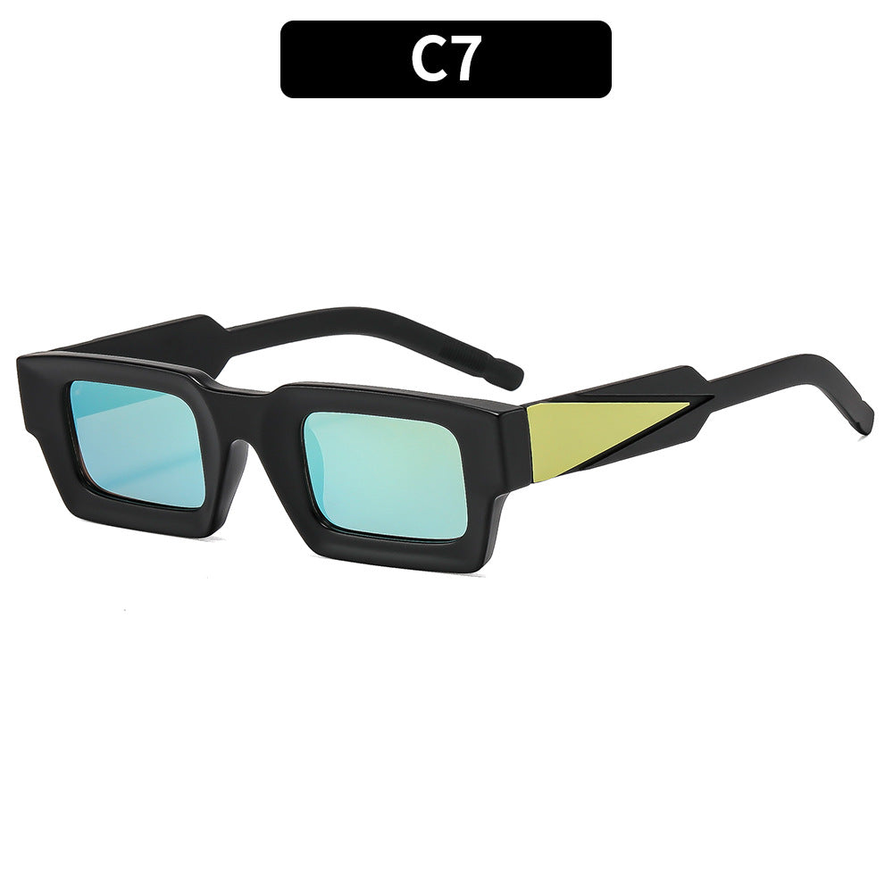 Übergroße Winkelsonnenbrille