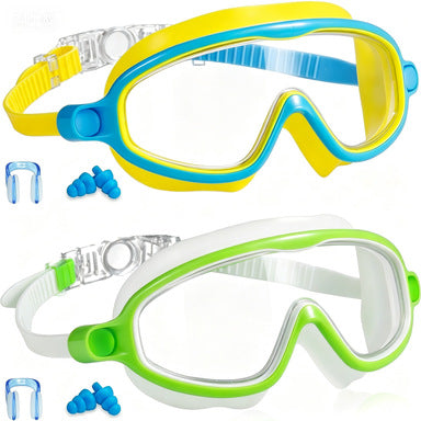 Schwimmschutzbrille mit Verstellbarem Nasenstück und Anti-Beschlag-Technologie Brehn