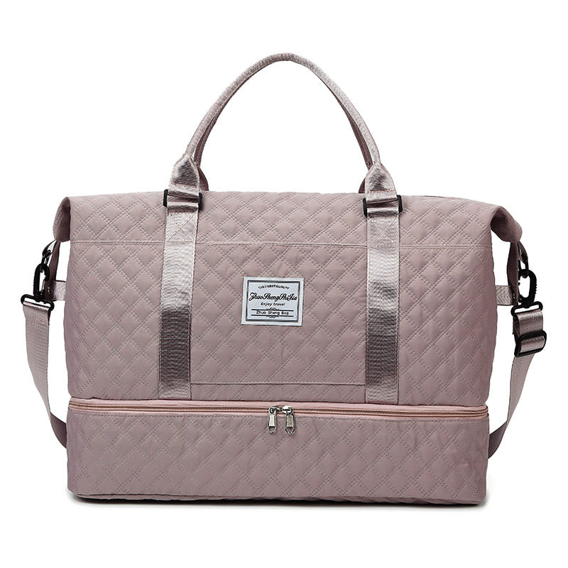Stylische gesteppte Sport-Duffle-Tasche