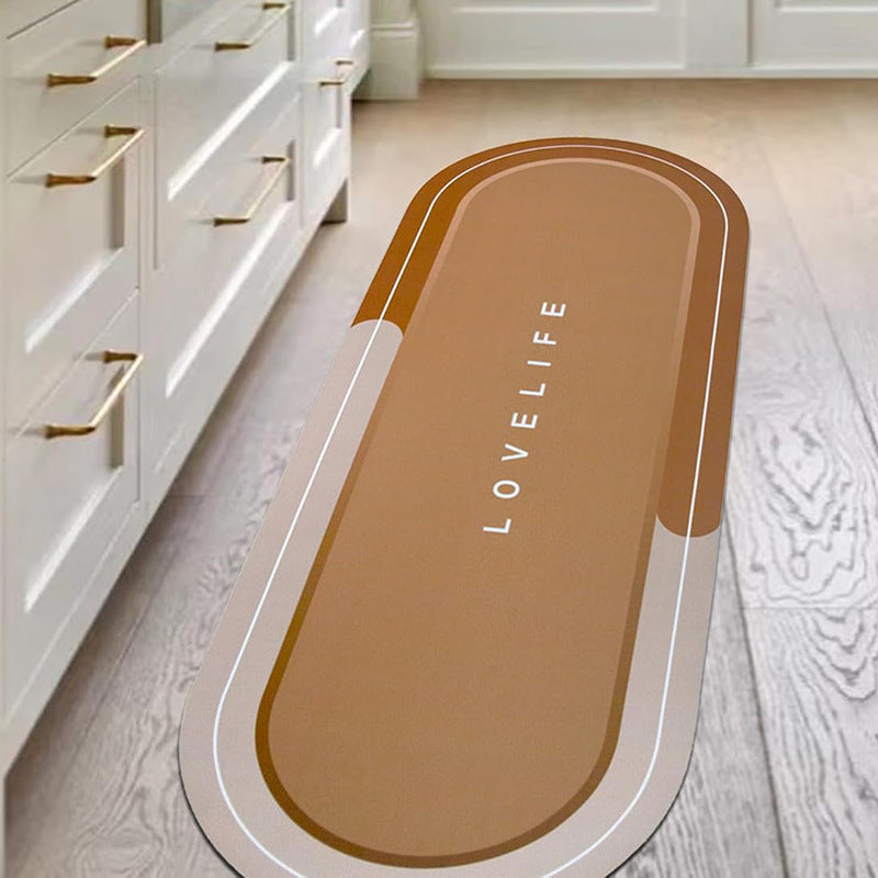Stylische Badematte Brehn