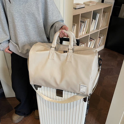 Premium Leder Reise Holdall Brehn
