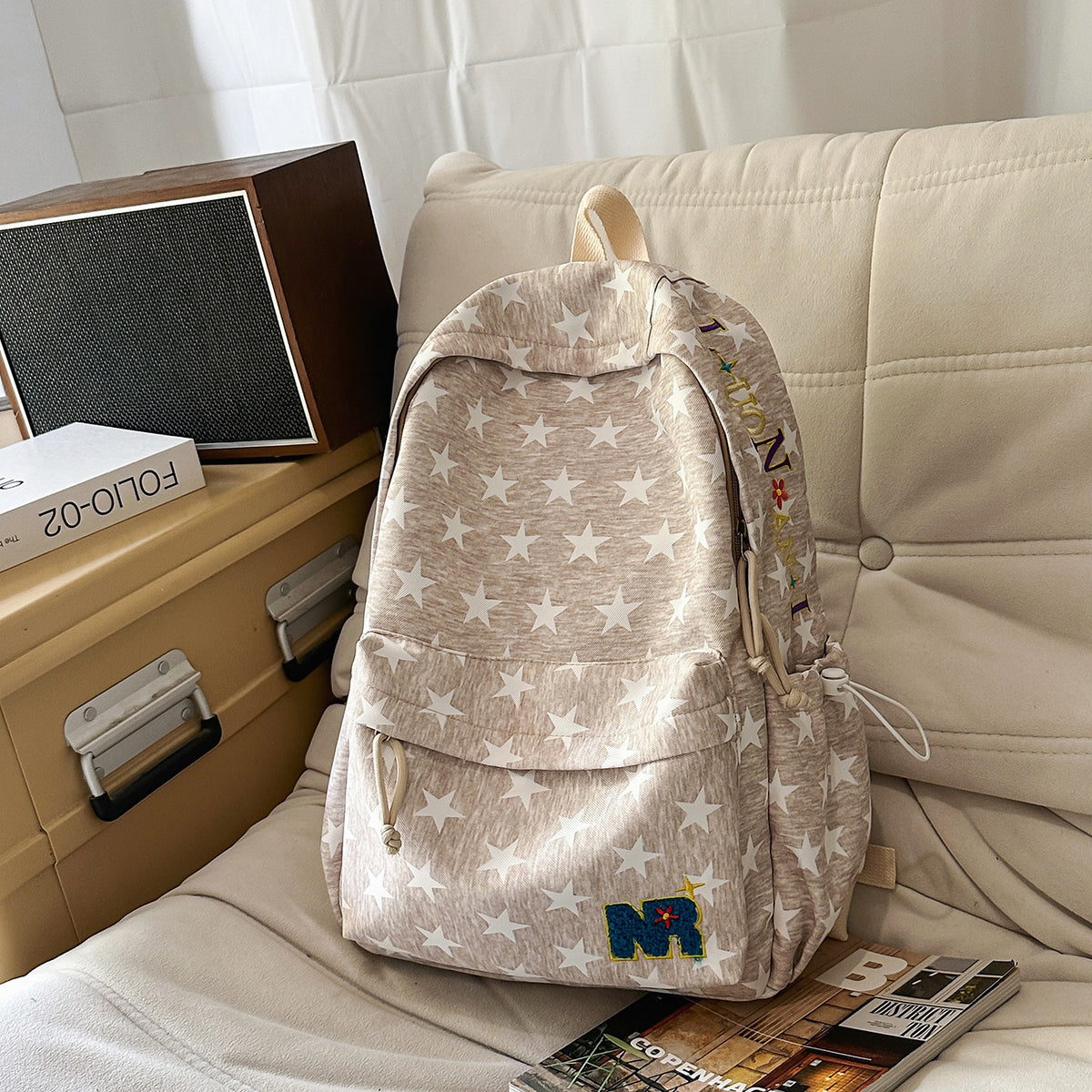 Stylischer Sternenmuster-Rucksack Brehn 1791204182