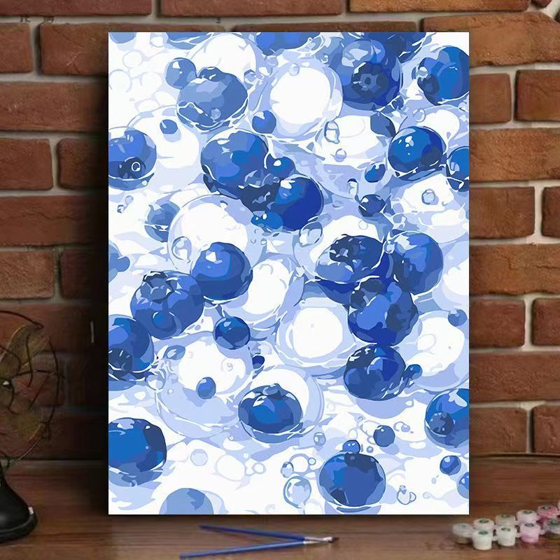 Vibrante Zitrus-inspirierte Wandkunst Brehn