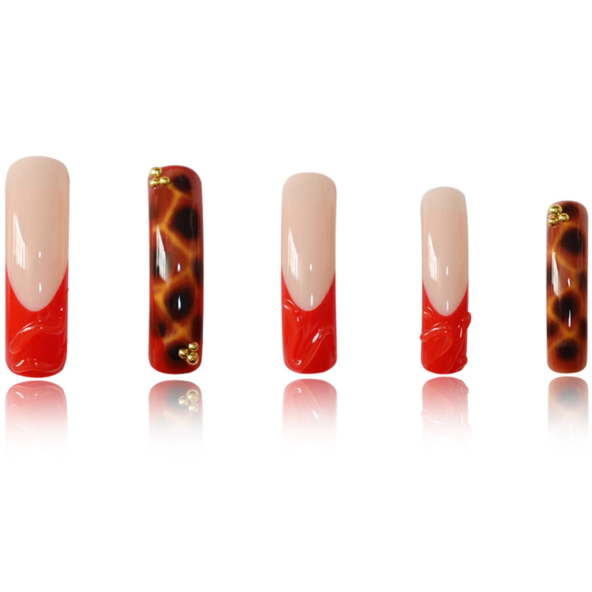 Statement Acryl-Nagelverlängerungen Brehn