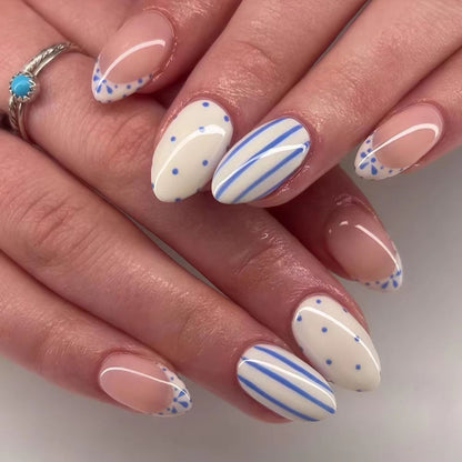 Dekoratives Press-On-Nagelset 1790738838