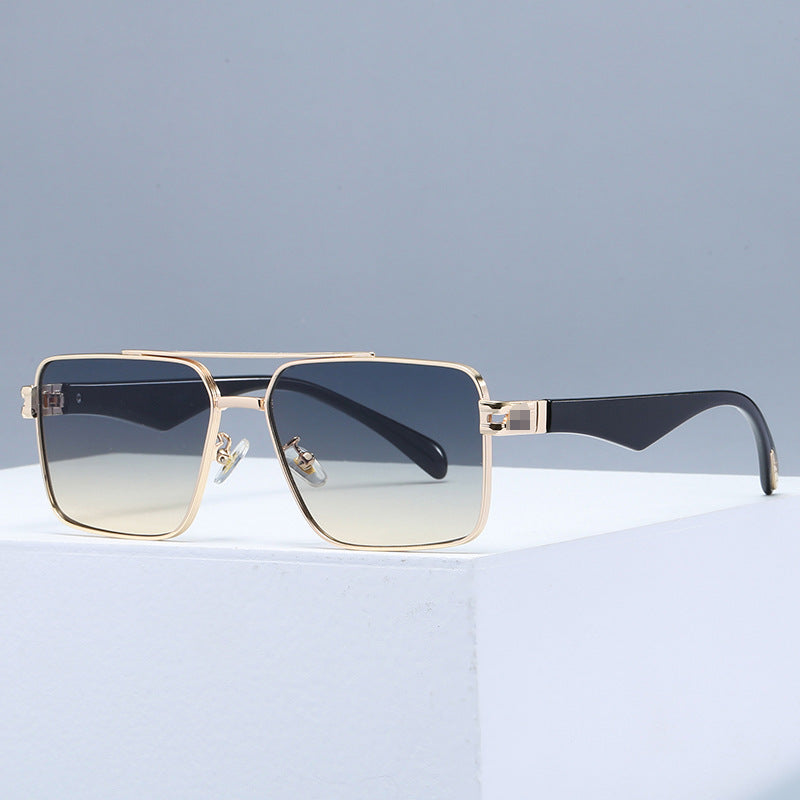 Damen Designer-Sonnenbrille mit extravagantem Metallrahmen Brehn