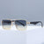 Damen Designer-Sonnenbrille mit extravagantem Metallrahmen Brehn
