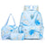 Marmormuster Mehrteiliger Rucksack Set