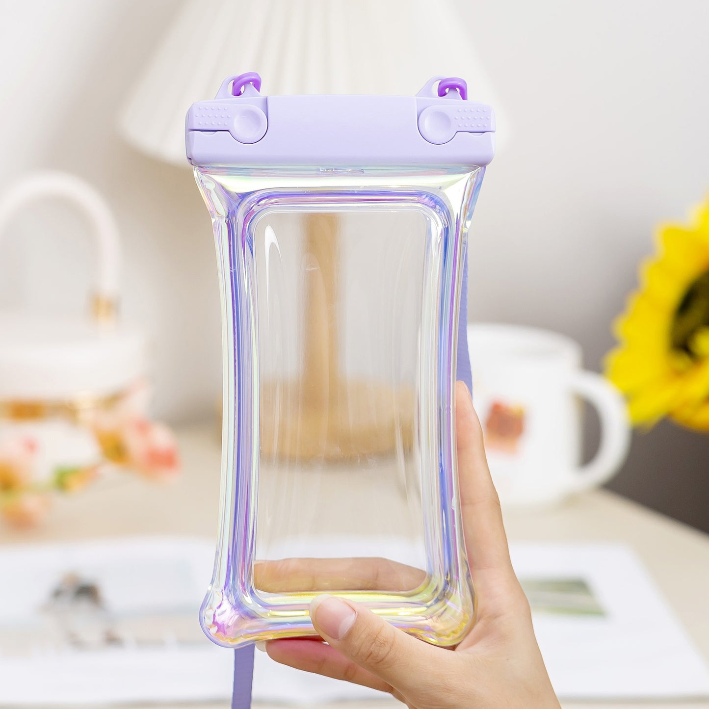Transparente Wasserdichte Hülle mit Tragegurt Brehn