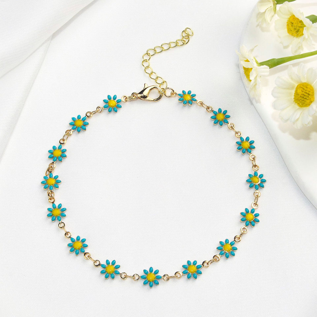Buntes Floral Kettenarmband Brehn
