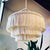 Moderne Makramee Pendelleuchte